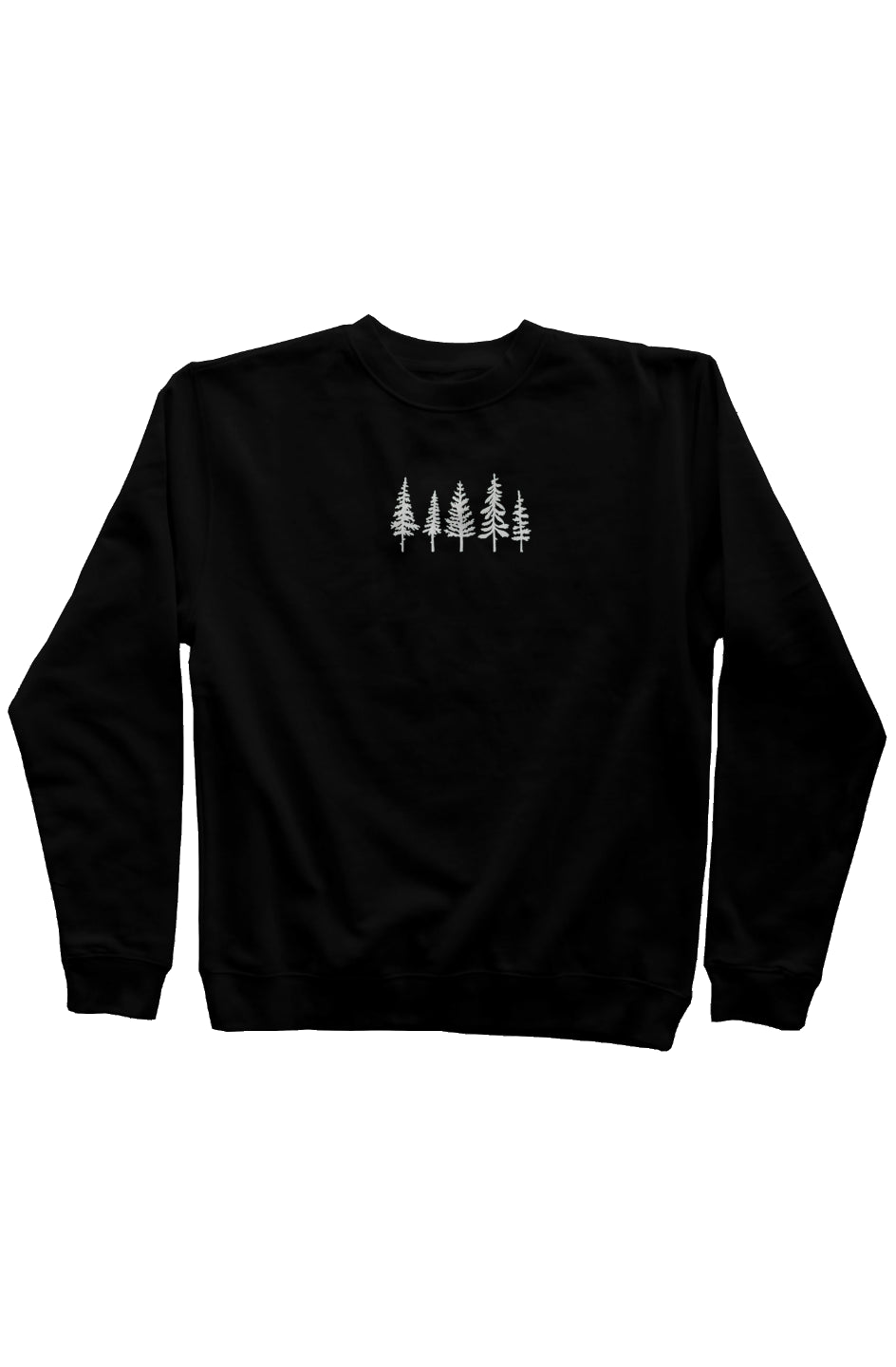 Crewneck Sweatshirt, Trees