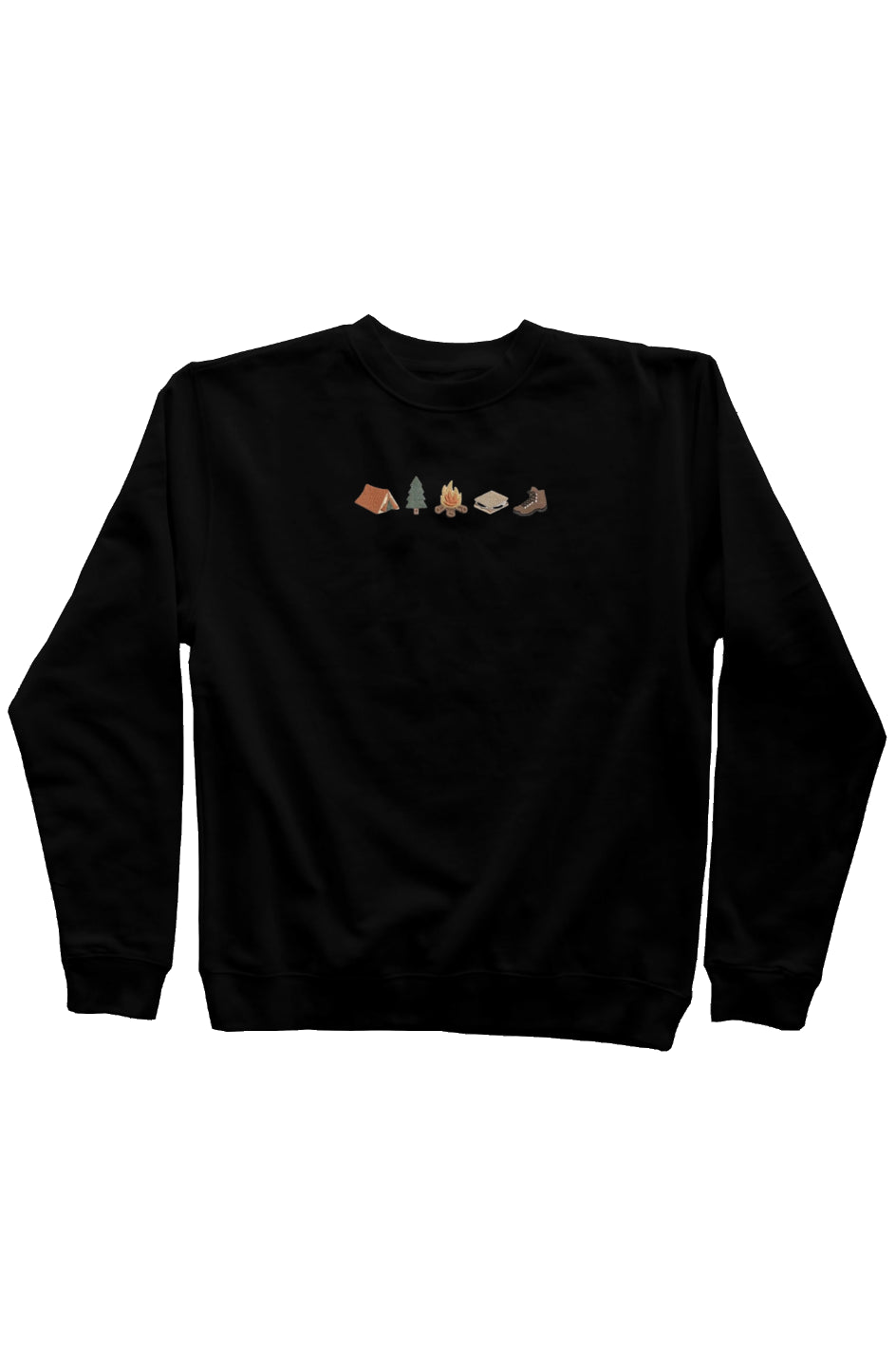 Crewneck Sweatshirt, Camping Things