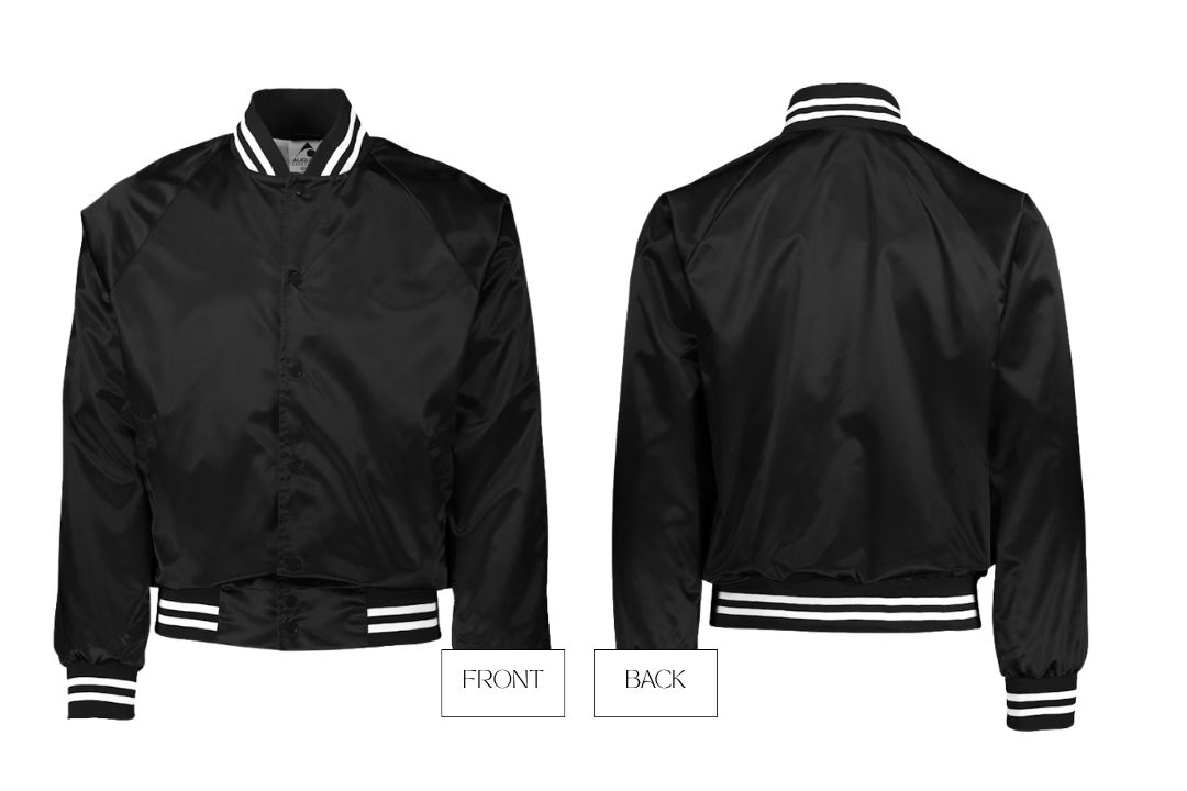 Plain Vintage Bomber Jacket