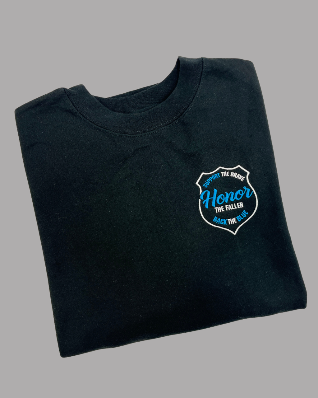 Support the Brave Honor the Fallen Back the blue Officer Zajac