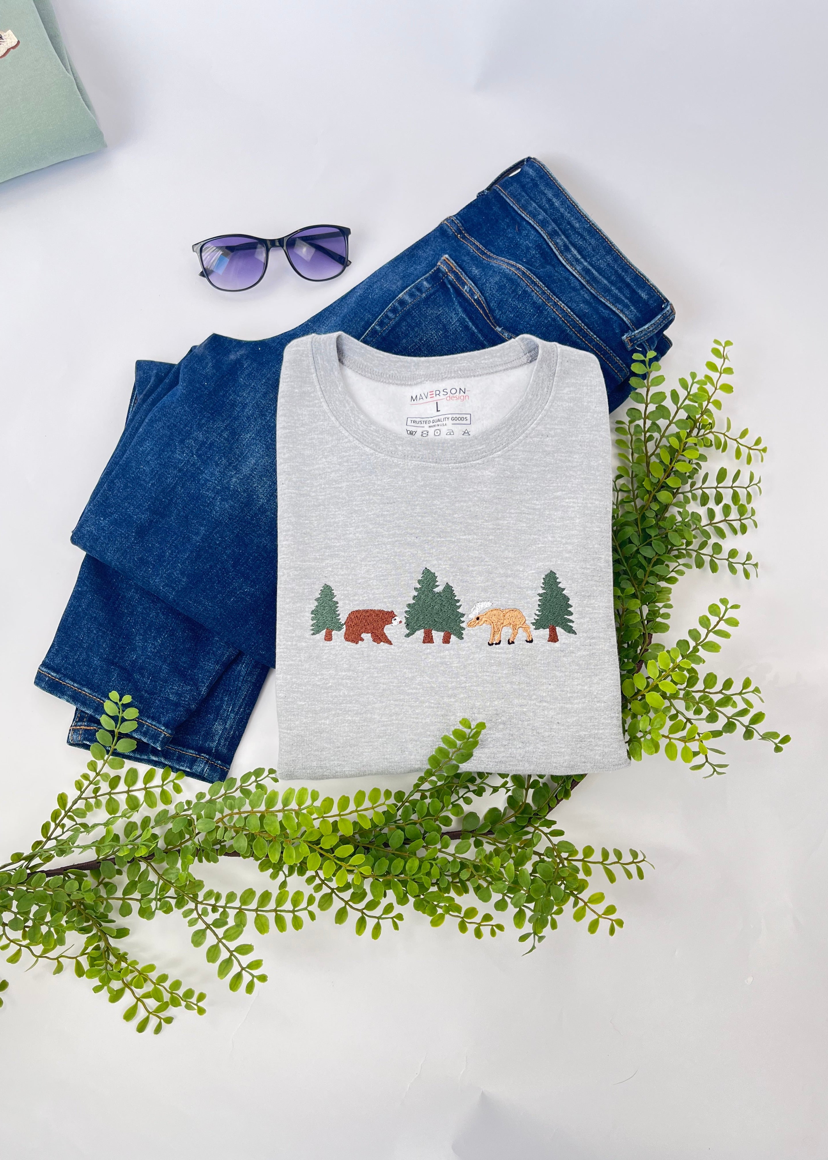 Bear & Moose Outdoor Crewneck