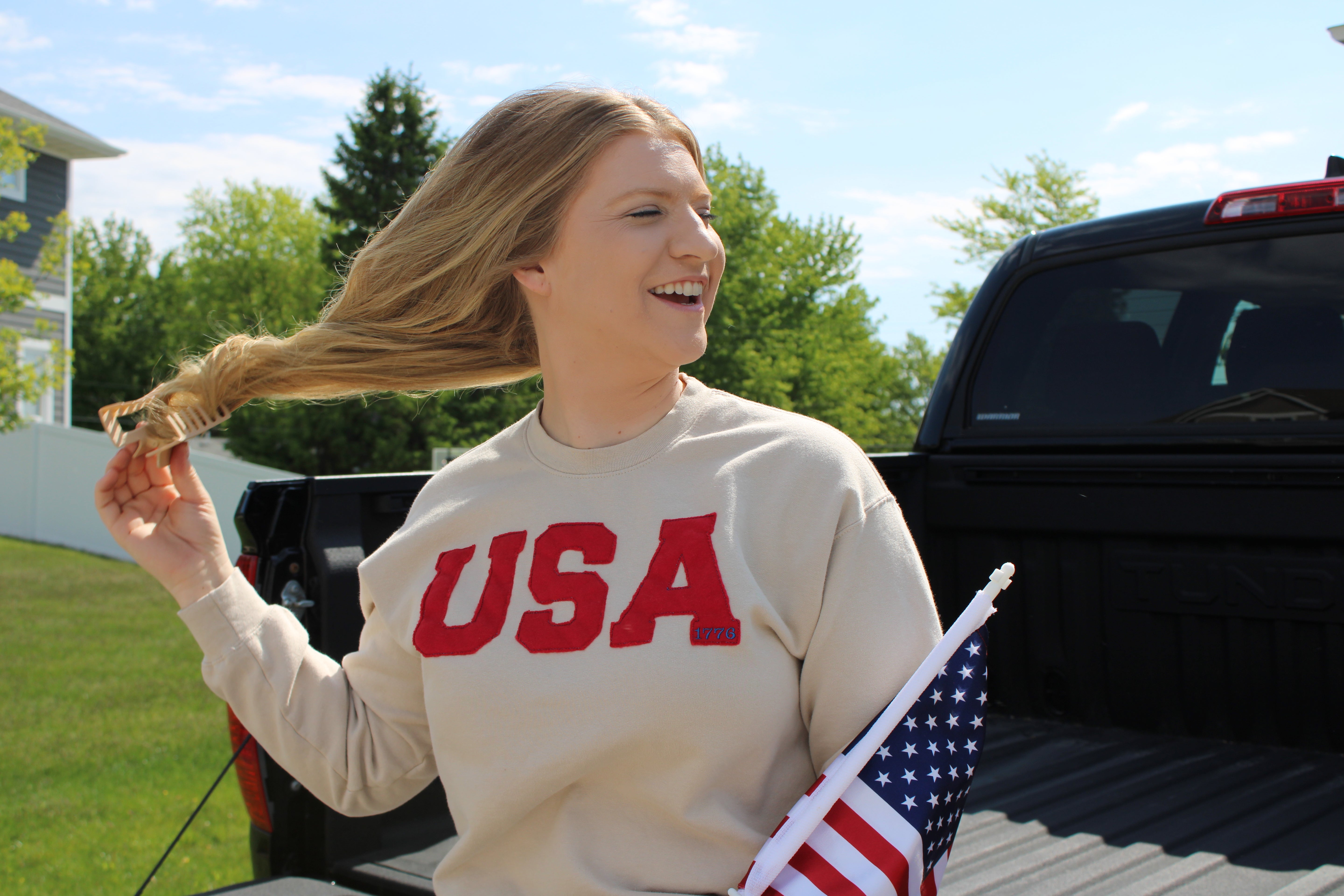 USA Crewneck Sweatshirt