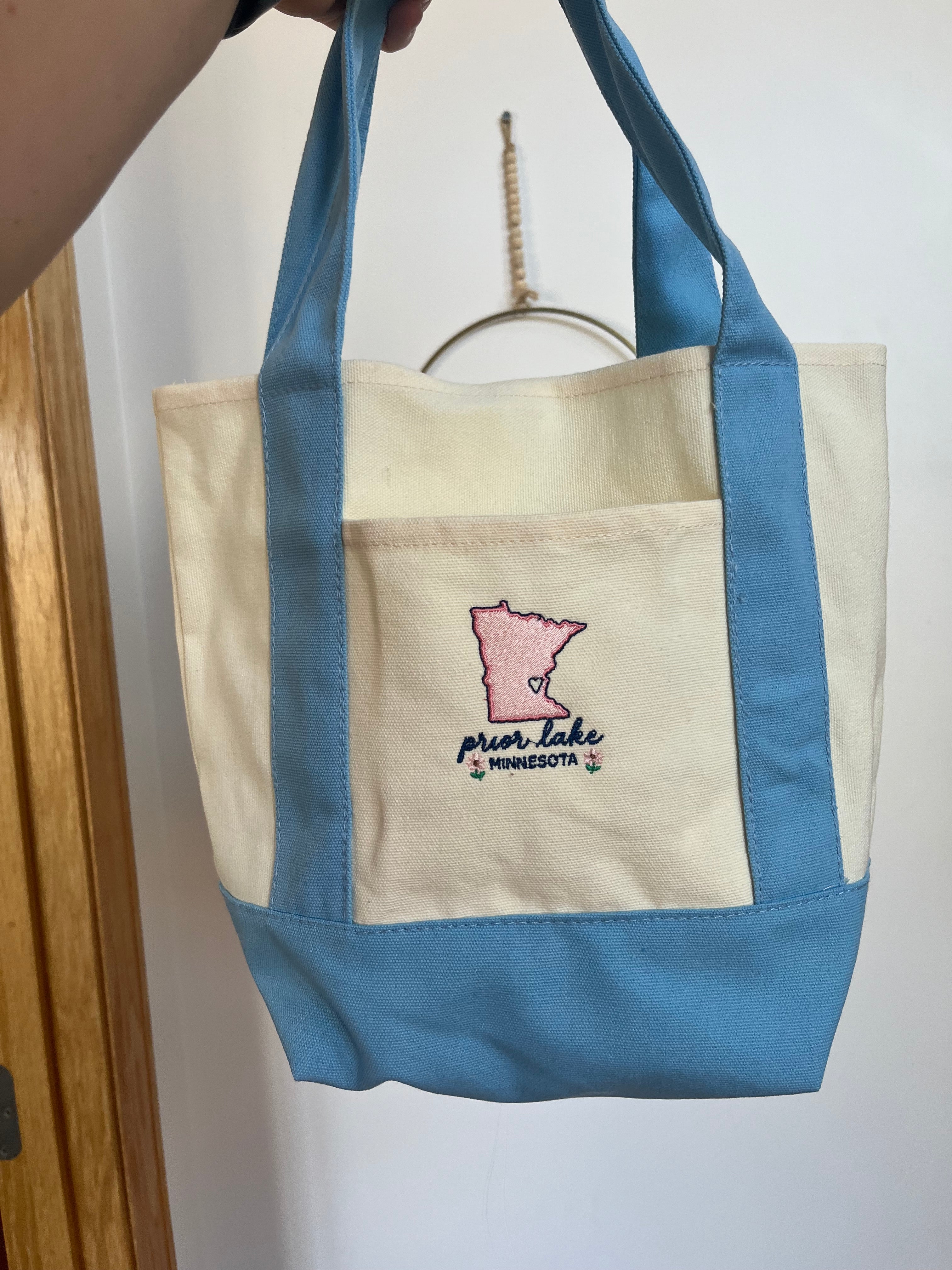 Prior Lake Bag and Patches- Custom Order