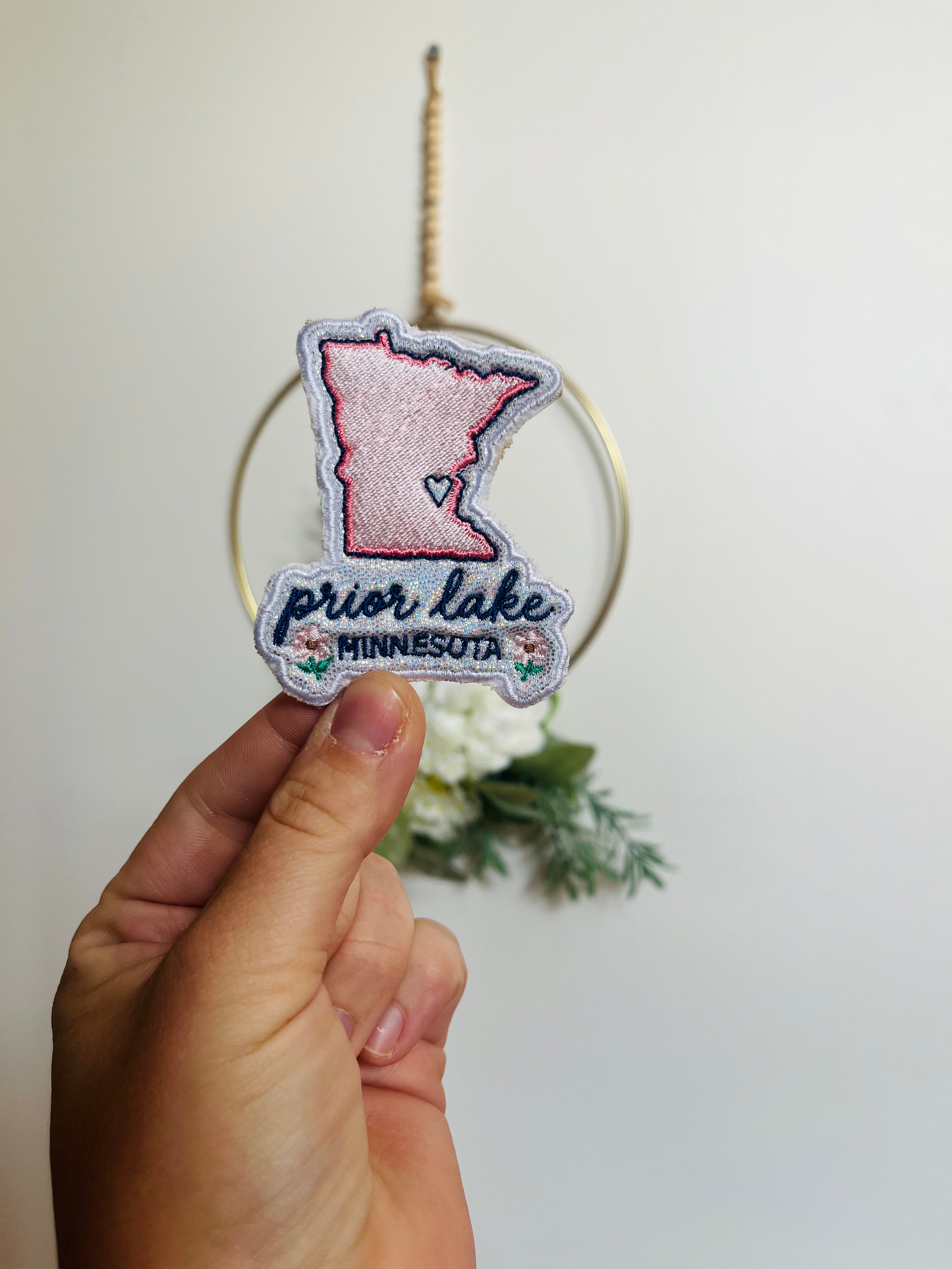 Prior Lake Bag and Patches- Custom Order
