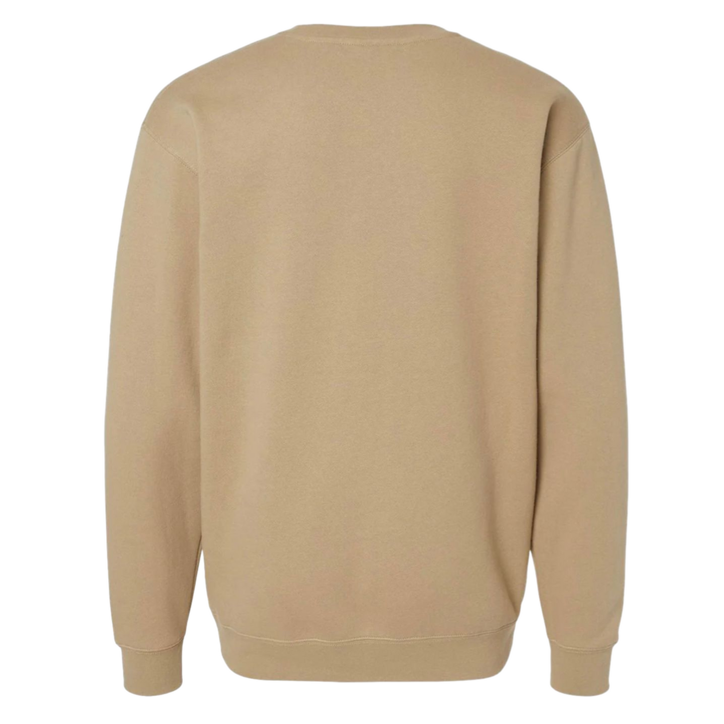 Crewneck Sweatshirt, Cabin and Trees