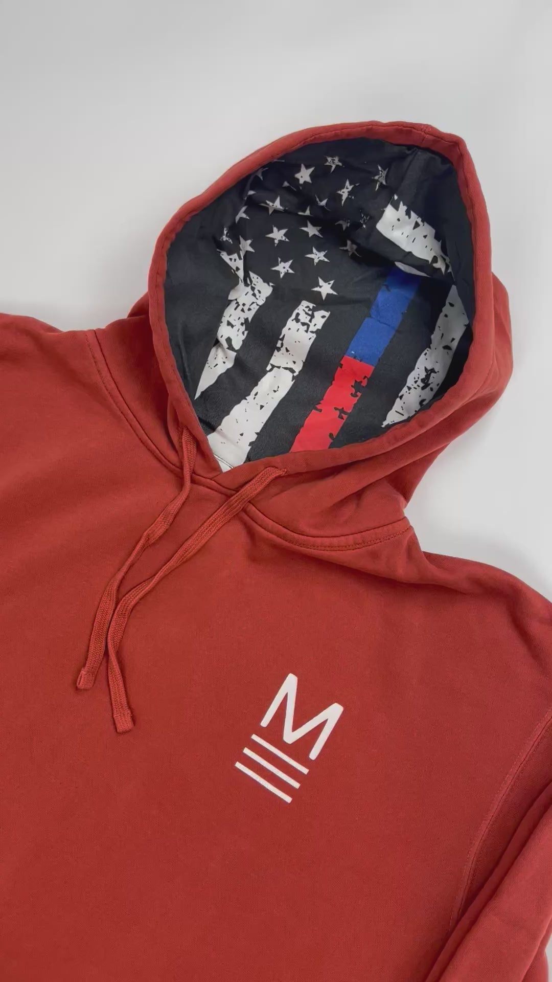 Red Line of Duty Hoodie