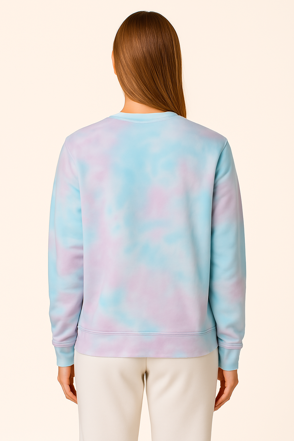 Women's Cotton Candy Crew Neck Sweatshirt