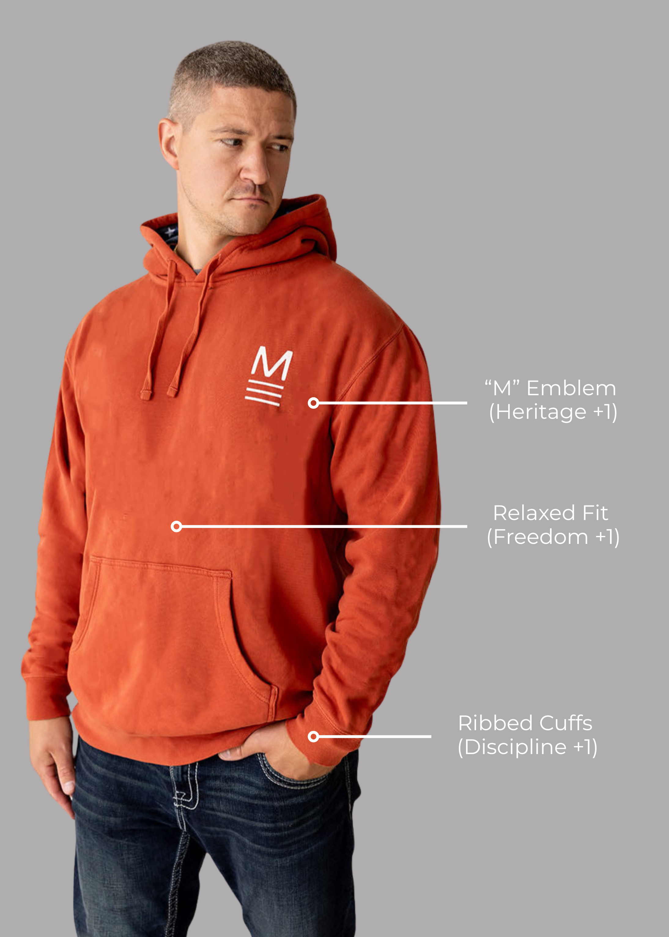 Ember Flag Hoodie