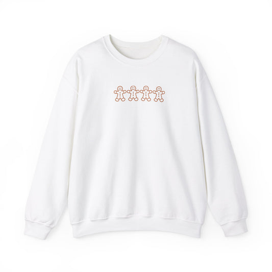 Gingerbread, Crewneck Sweatshirt, Embroidered