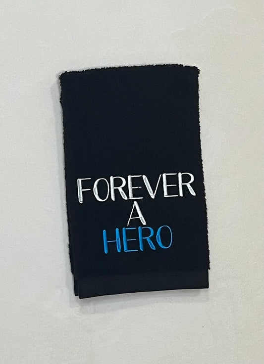 FOREVER A HERO, Hand Towel