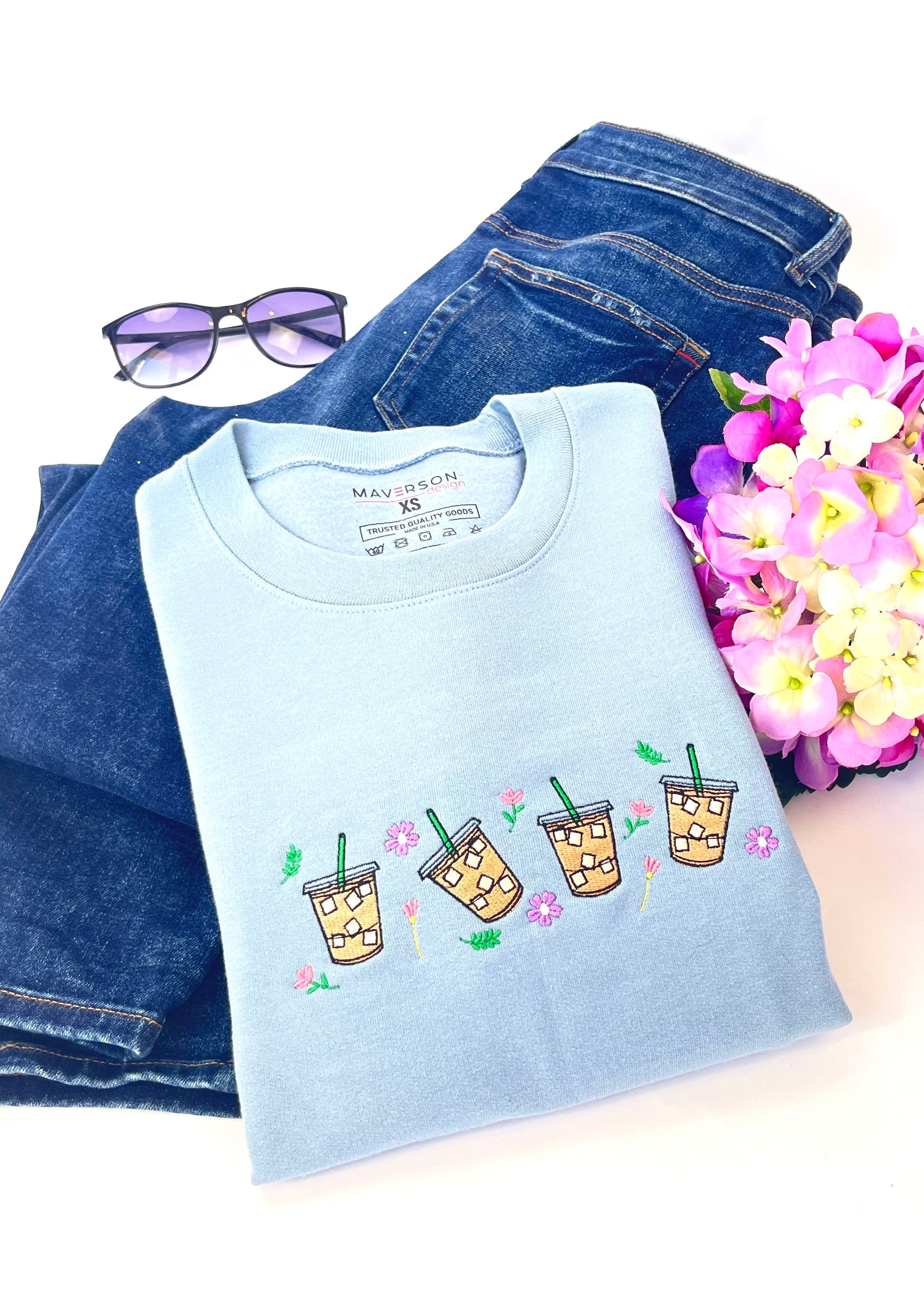 Coffee & Flowers Crewneck