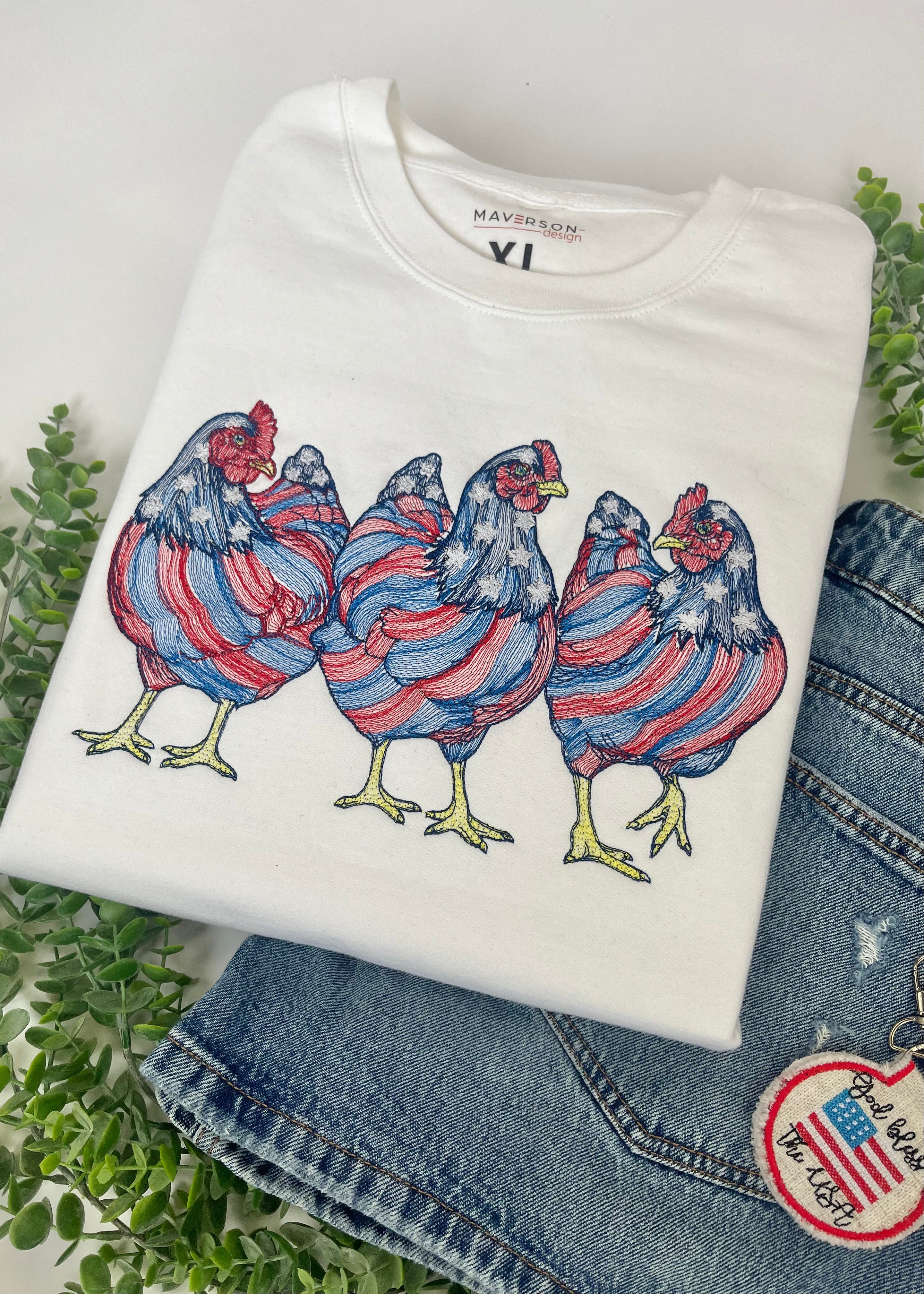 American Chickens | Crewneck Sweatshirt