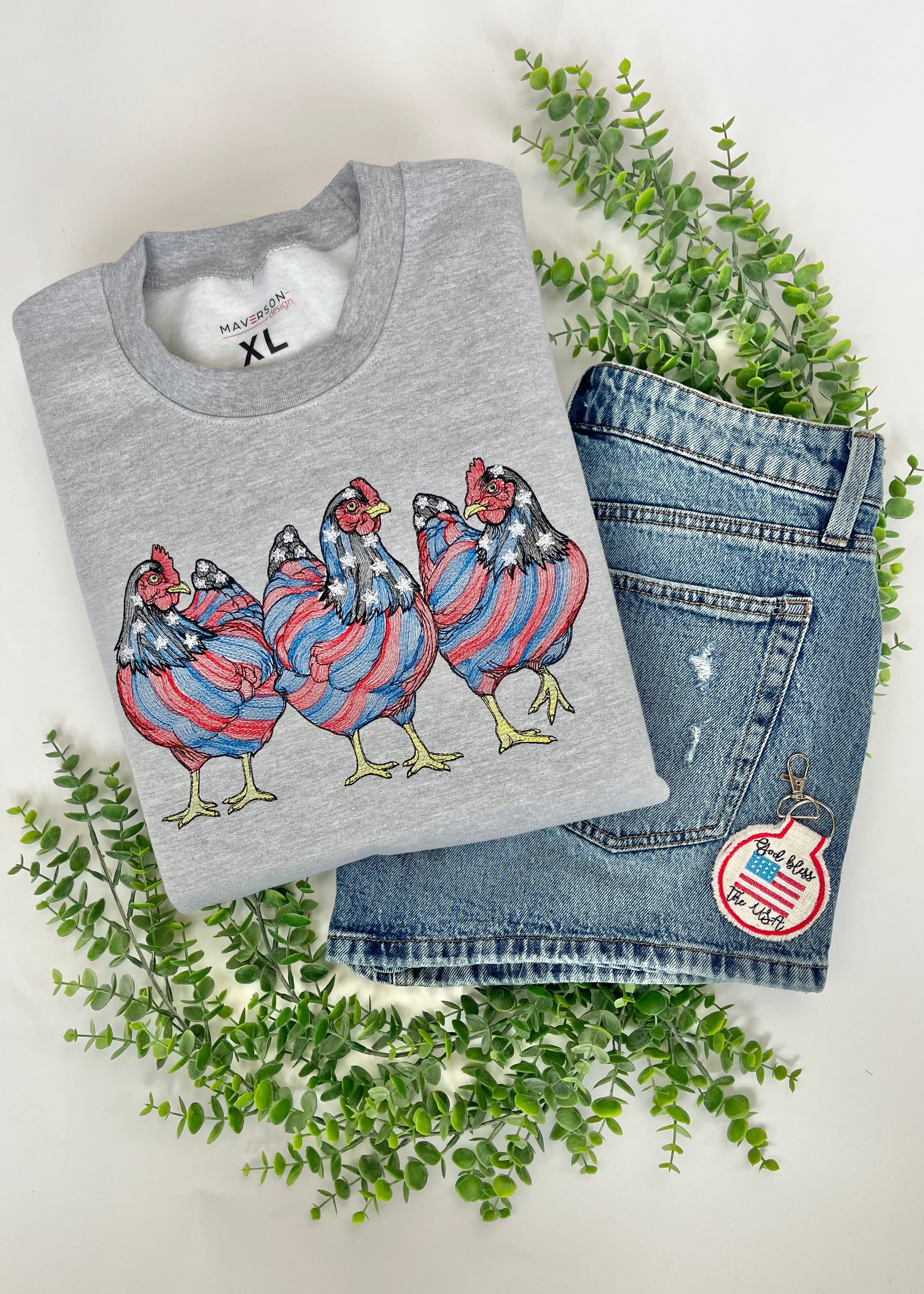 American Chickens | Crewneck Sweatshirt