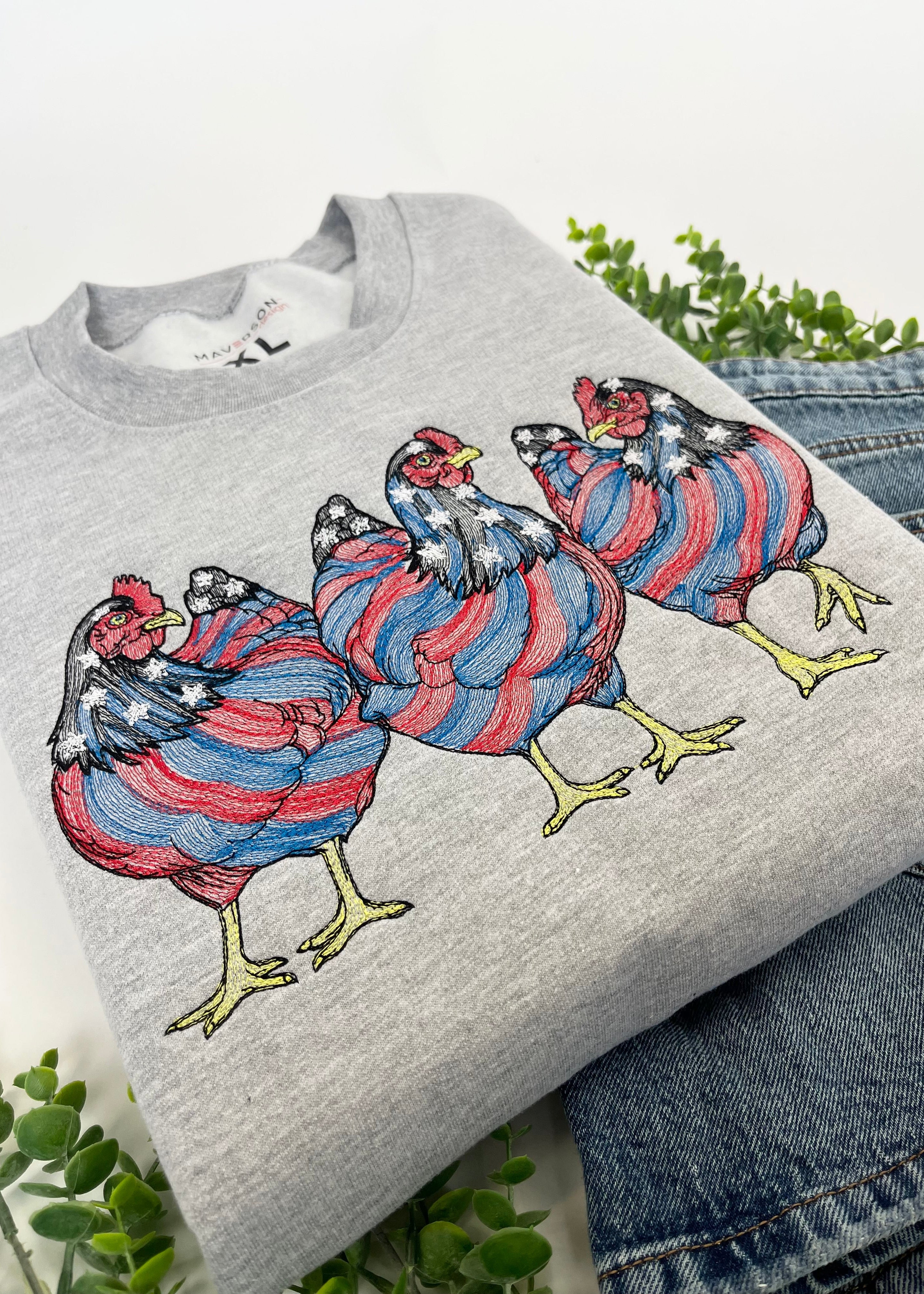 American Chickens | Crewneck Sweatshirt