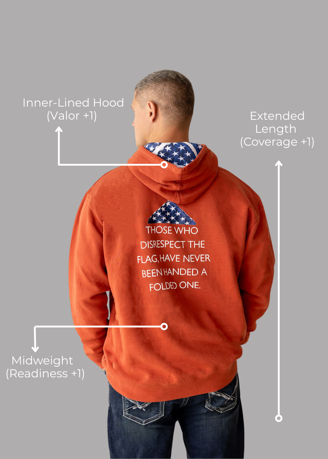 Folded Honor Hoodie