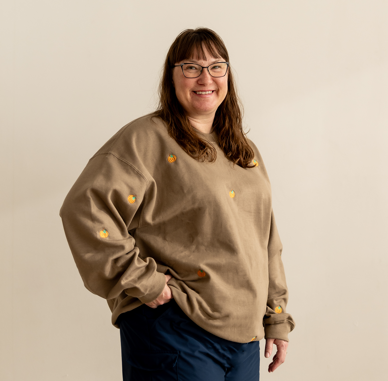 Little Pumpkin's | Little's | Embroidered Crewneck Sweatshirt