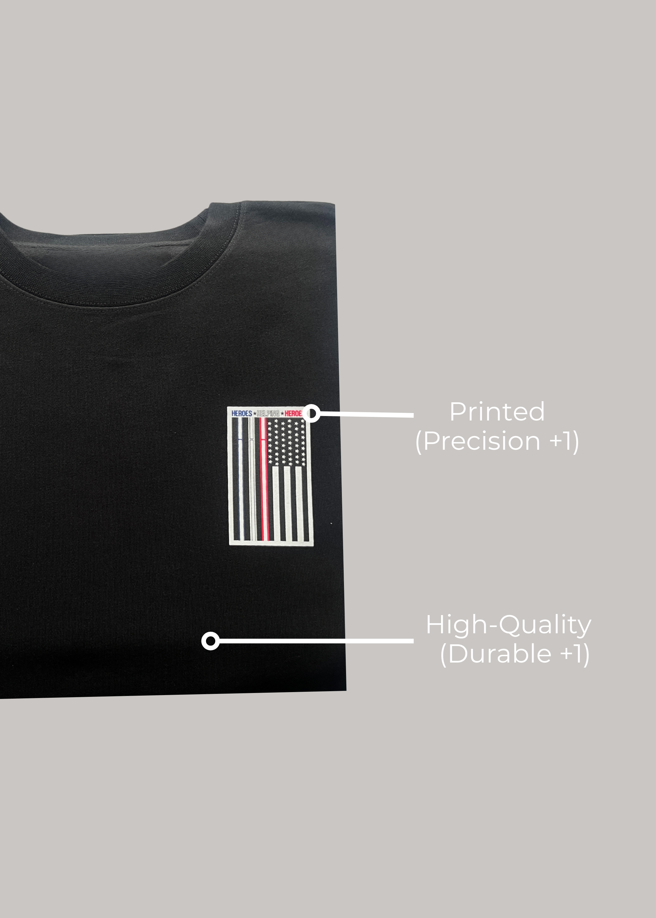 black crewneck sweatshirt h3