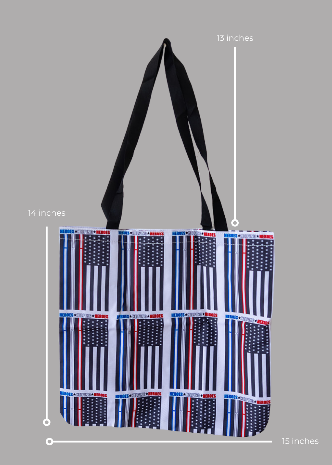 heroes helping heroes bag